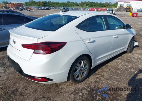 2020 Hyundai Elantra Sel z USA, uszkodzony, nr VIN 5NPD84LF9LH579563